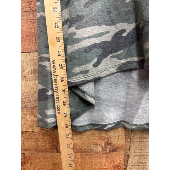 Coin 1804 Los Angeles Camouflage Short Sleeve Top XL - Picture 3 of 6
